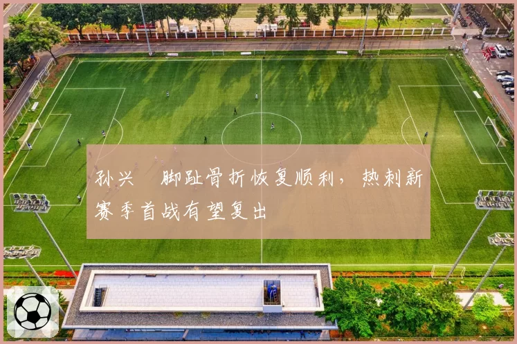 孙兴慜脚趾骨折恢复顺利，热刺新赛季首战有望复出